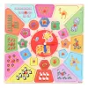 The wooden toy animal fruit clock is highly entertaining and colorful, which can exercise babies' hand-eye coordination, visual ability, logical thinking ability, and early education enlightenment training. It is a parent-child game Application Scenario